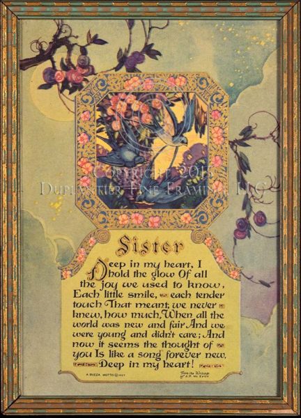 SISTER by J.P. McEvoy - Copyright 1927